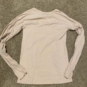 Women's Long Sleeve Top - Cream